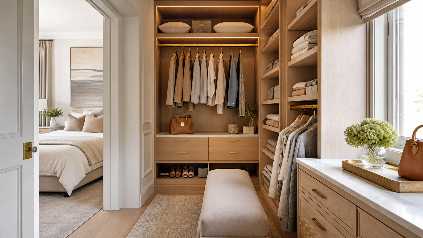 22 Small Walkin Closet Ideas That Make Tiny Storage Feel Luxe featured image