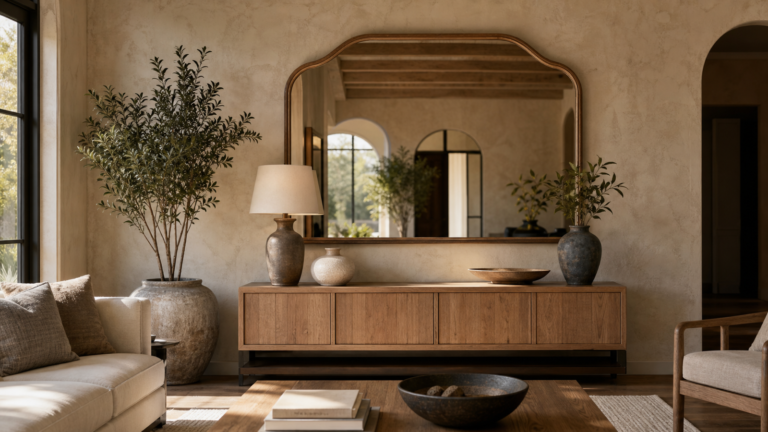 25 Mirror Design Wall Ideas That Brighten And Elevate Any Room featured home decor inspiration
