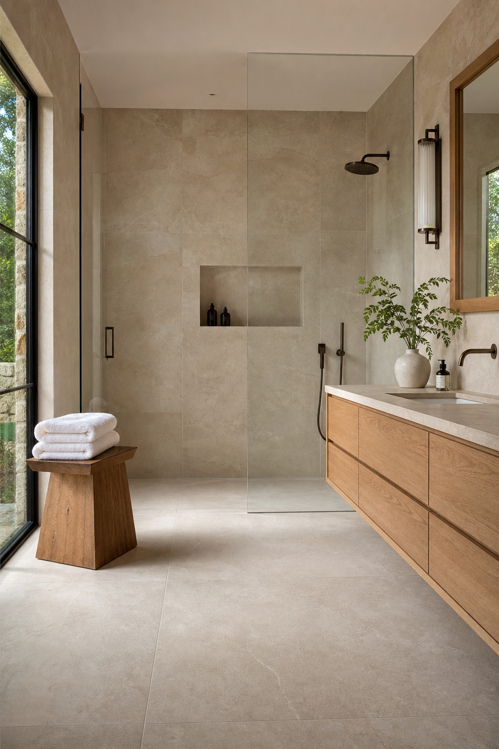 Start With Large Format Stone Tile