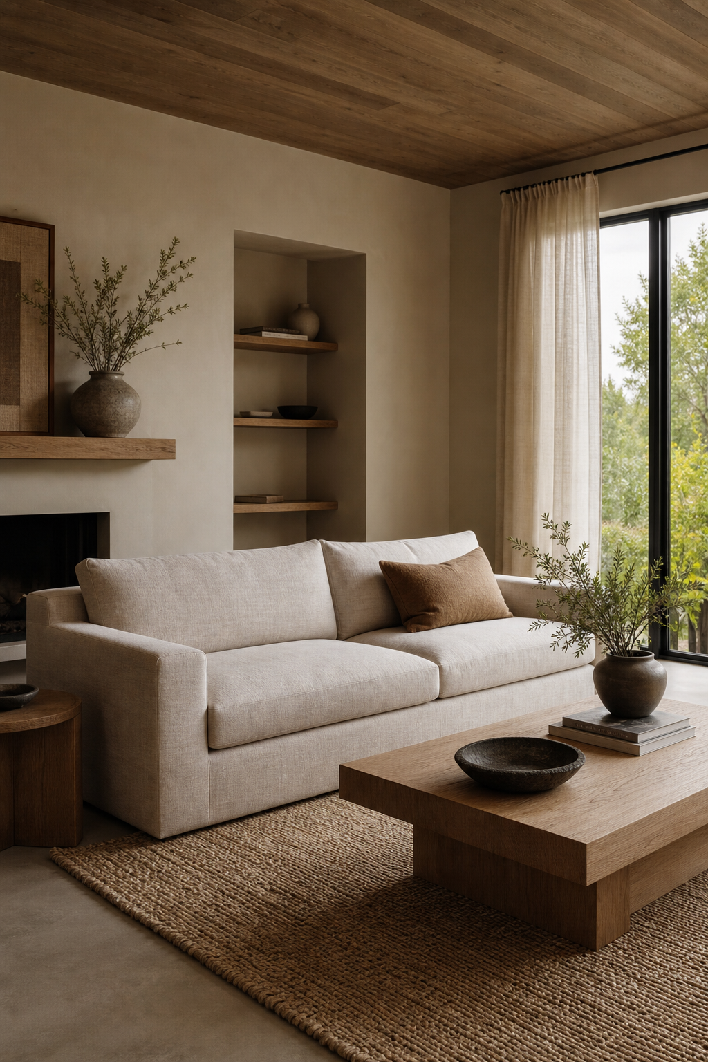 Choose A Sofa With A Clear Silhouette for Minimalist Sofa Ideas To Anchor A Stylish Living Room