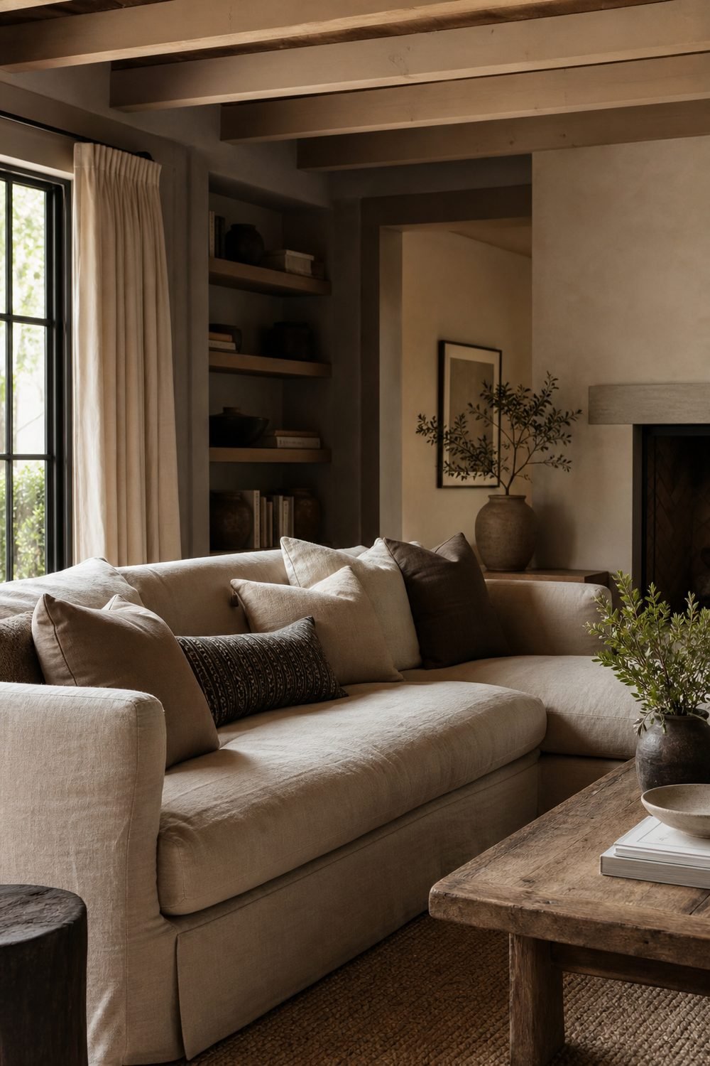 Choose A Sofa With A Clear Silhouette for L Shape Sofa Living Room Ideas For A Cozy Designer Look