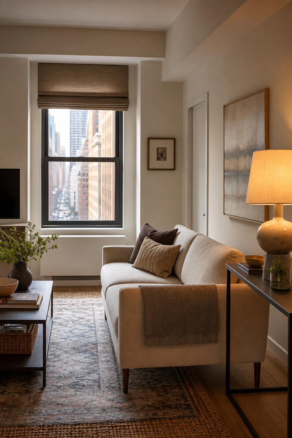 Float A Small Sofa Away From The Wall