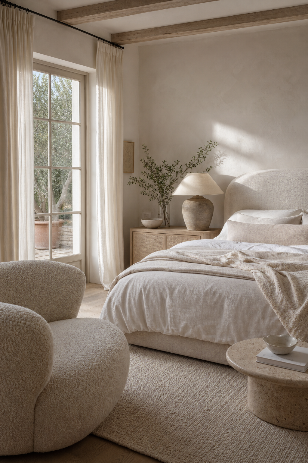 Use Warm Whites Instead Of Stark White for Chill Room Aesthetic To Inspire Your Next Home Refresh