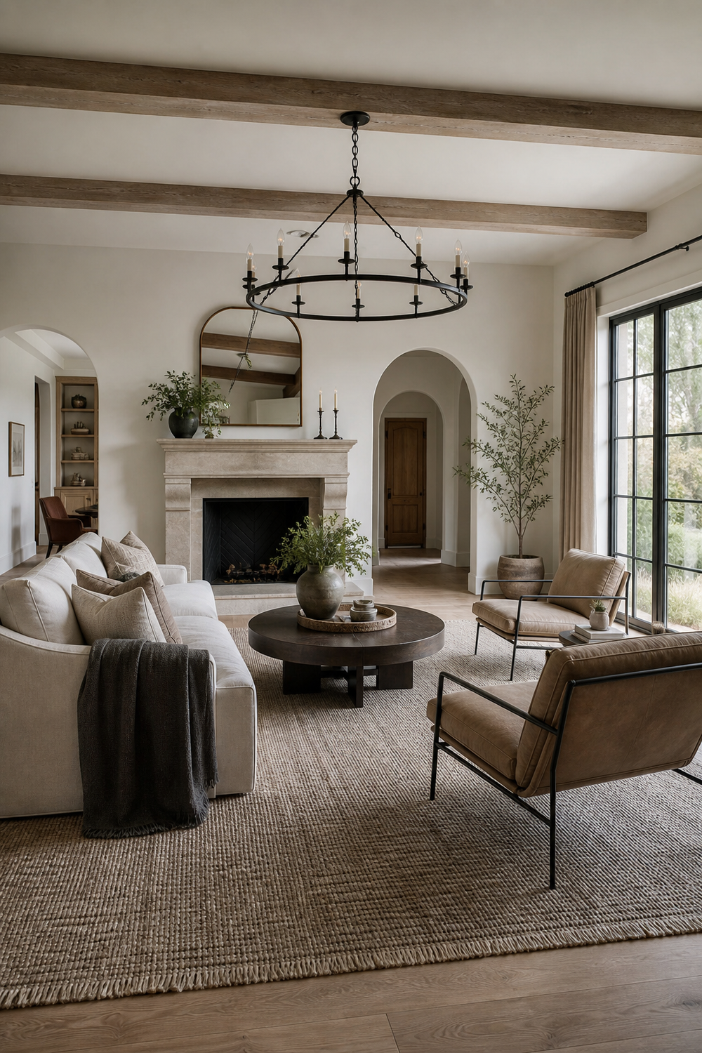 Float The Sofa To Shape Conversation for Trendy Sofas Ideas To Anchor A Stylish Living Room