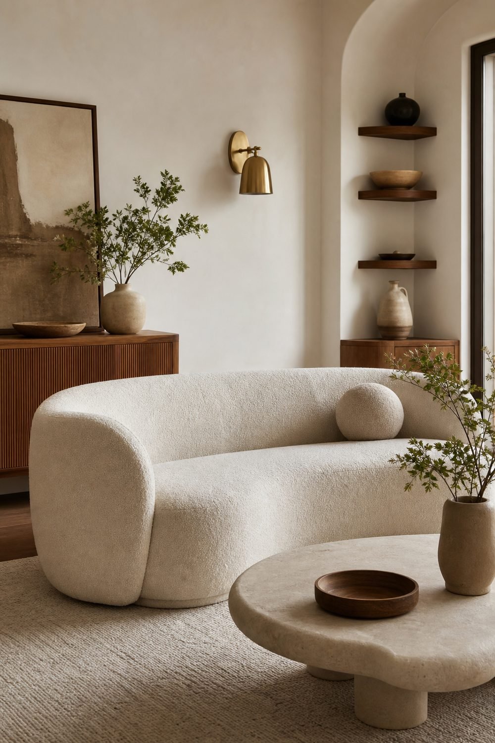 Float The Sofa To Shape Conversation for Sofa Ideas To Anchor A Stylish Living Room