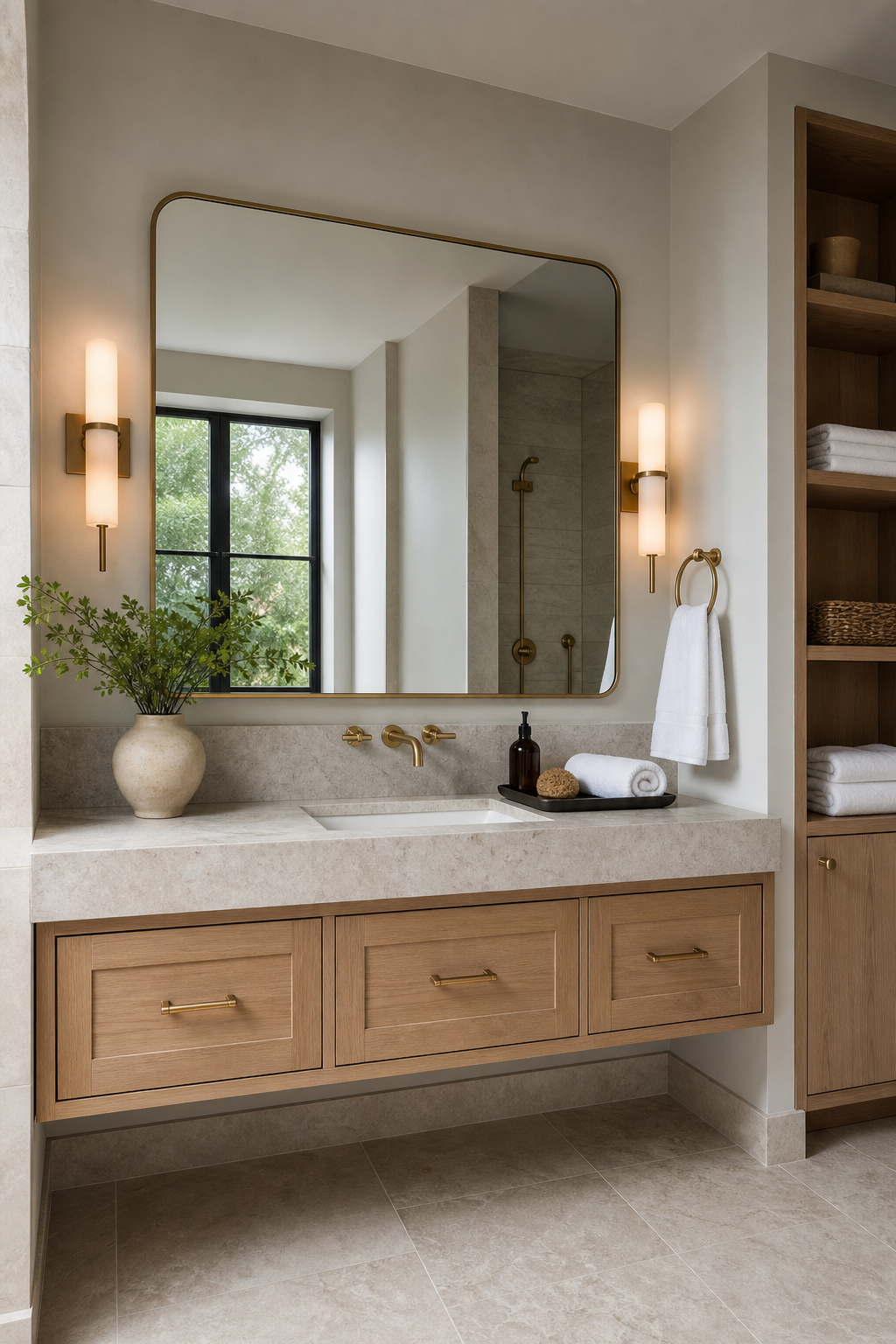 Choose A Floating Oak Vanity