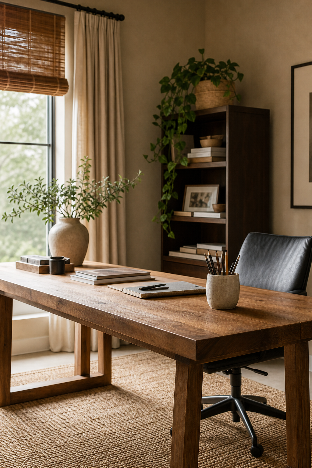 Choose A Natural Wood Desk