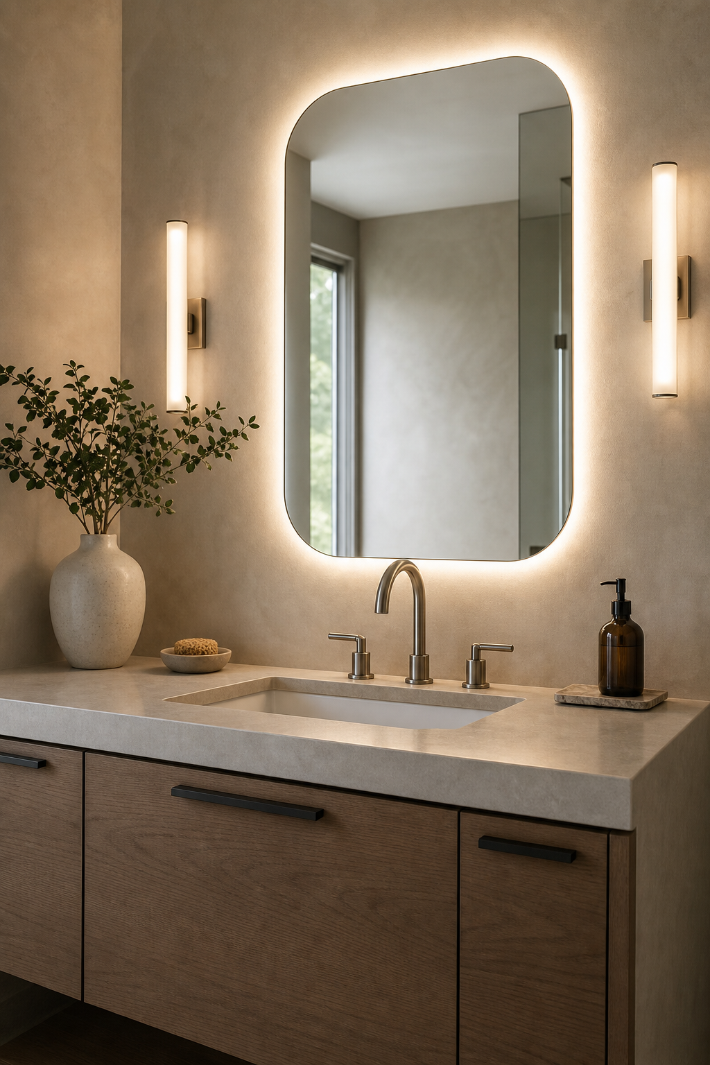 Add A Backlit Mirror