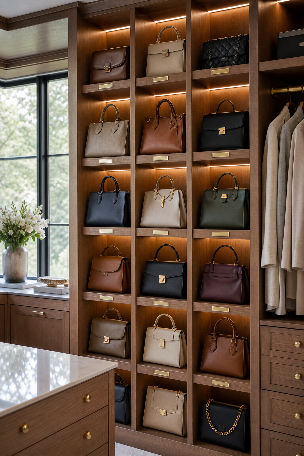 Create A Daily Bag Drop Zone for Handbag Organization Ideas For A Neat Stylish Home