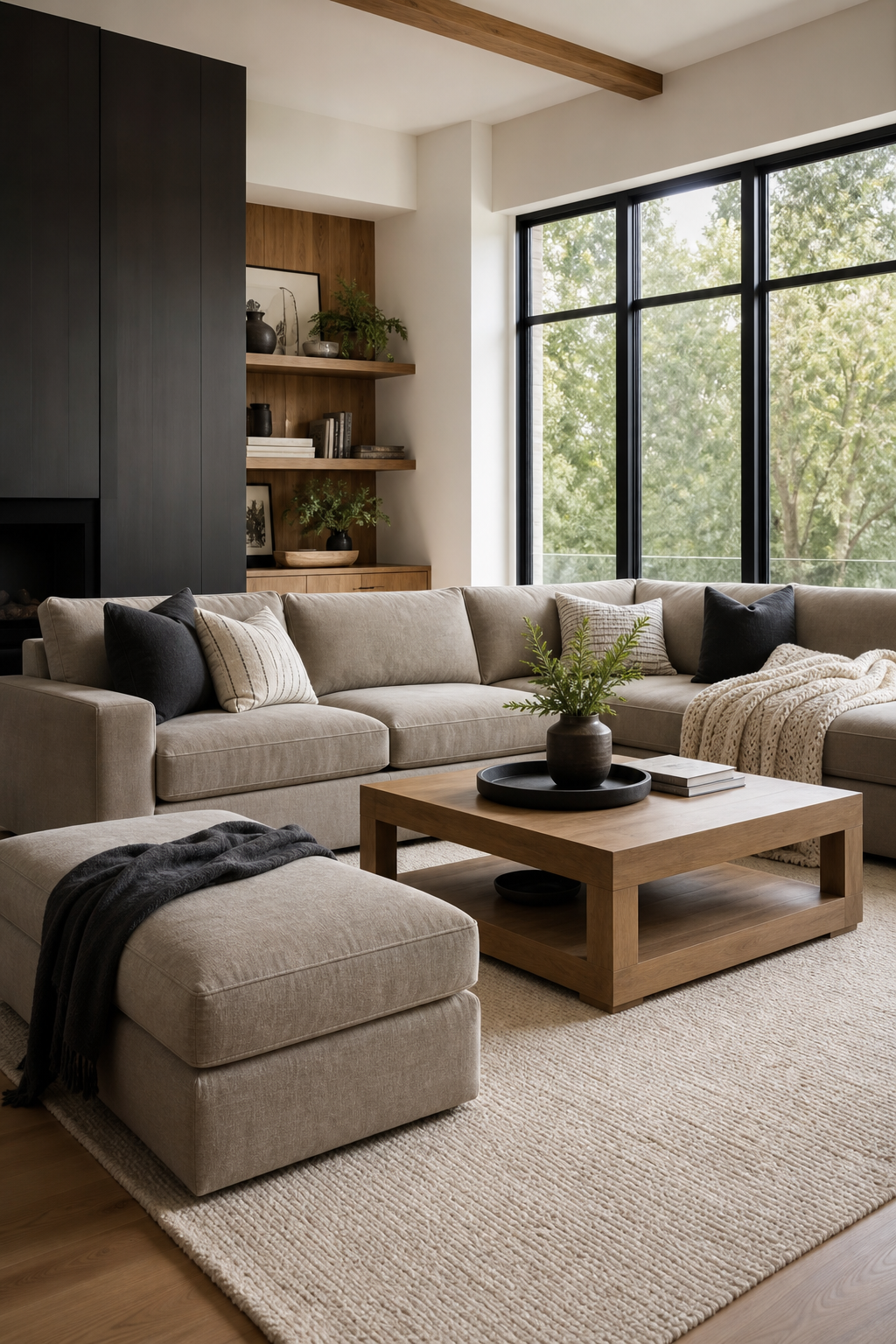Modern sofa design idea with modular sectional sofa