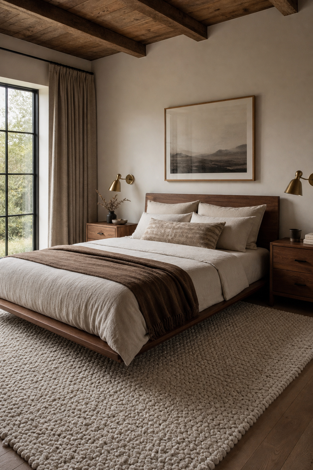 Anchor The Room With A Textured Rug for Chill Room Aesthetic To Inspire Your Next Home Refresh