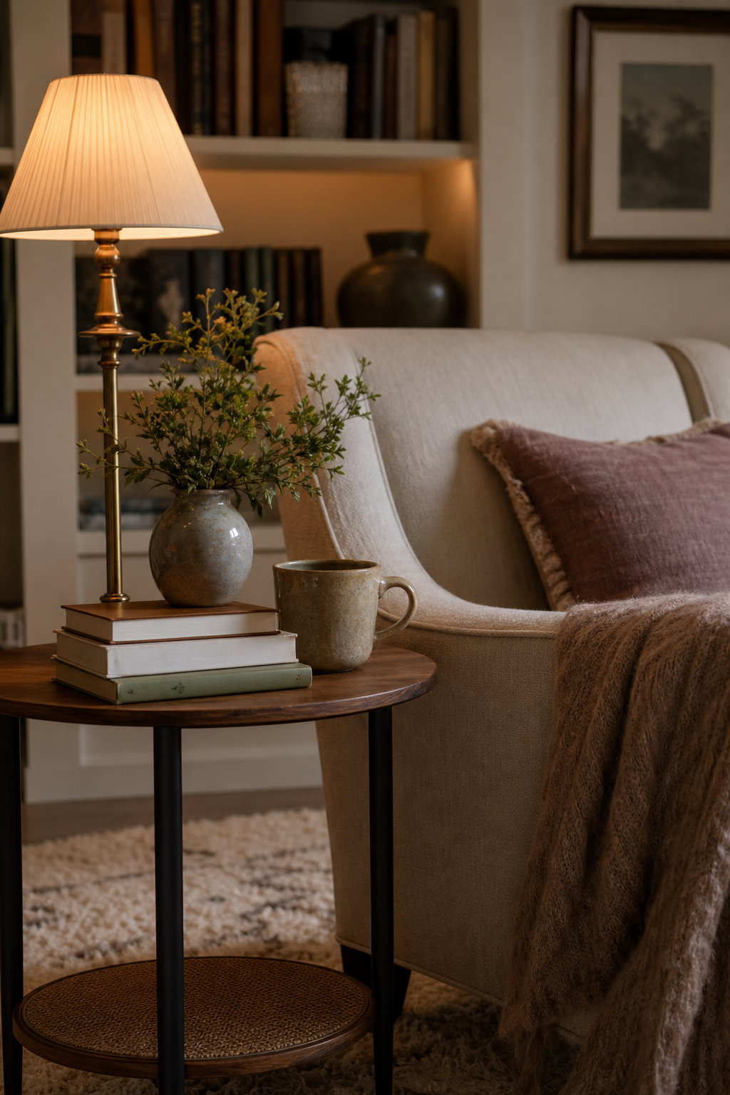 Add A Tiny Side Table