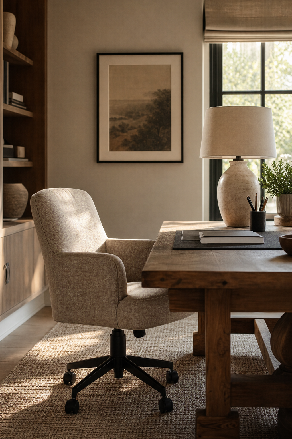 Add A Comfortable Upholstered Chair