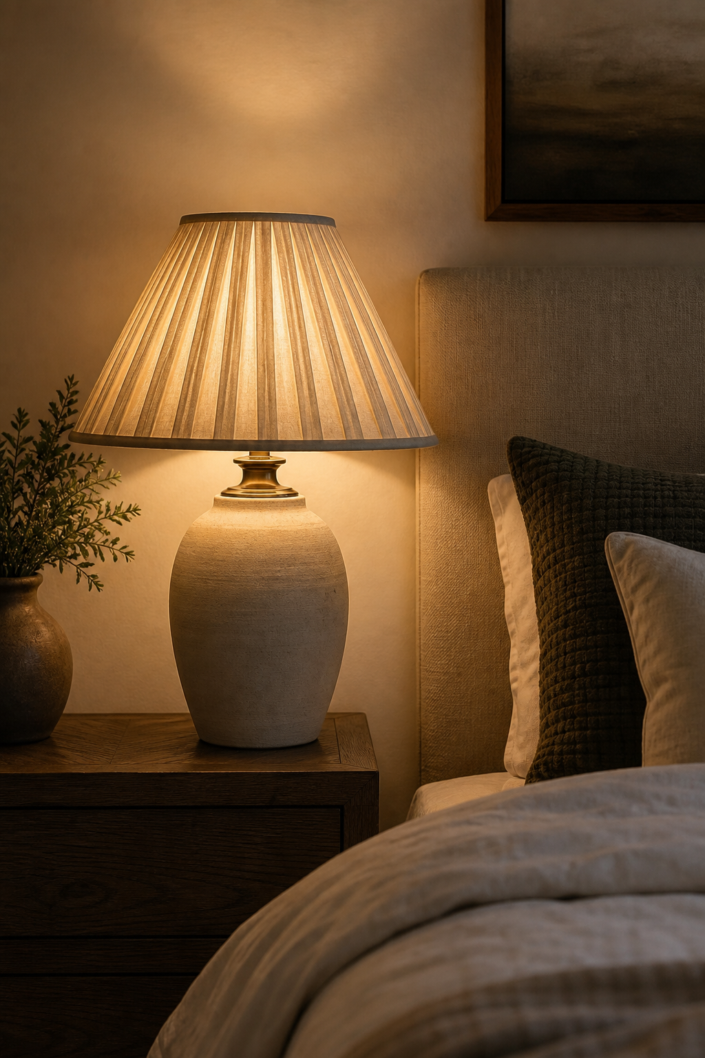 upgrade a plain lampshade for DIY home decor