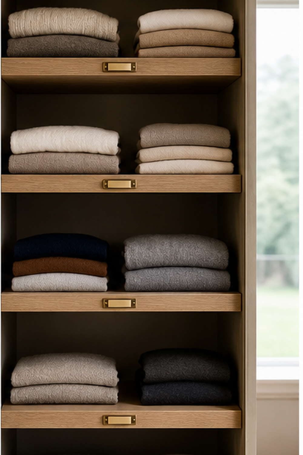Shelf Spacing For Sweaters for wardrobe measurement ideas