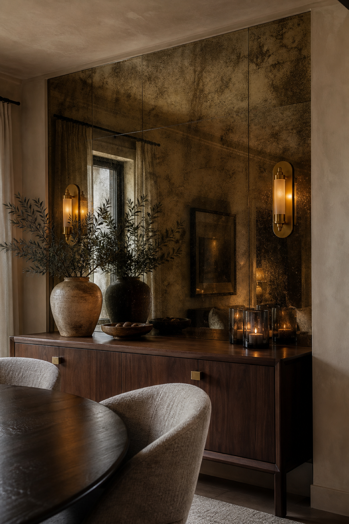 Choose Antiqued Glass For Character for Mirror Design Wall Ideas That Brighten And Elevate Any Room
