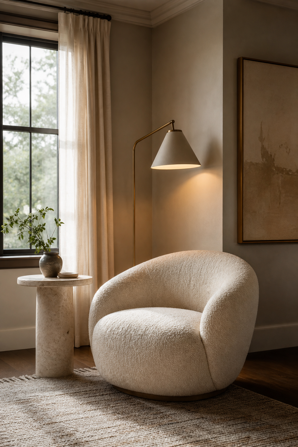 Add A Sculptural Chair To An Empty Spot