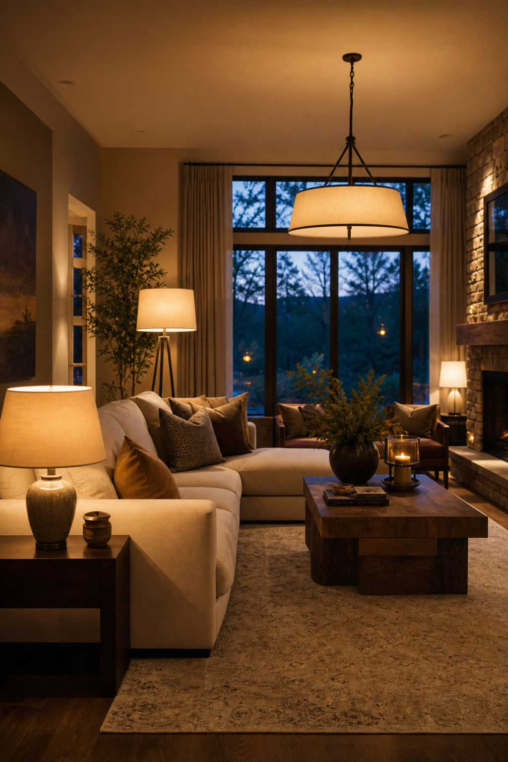 Layer Lighting At Three Heights