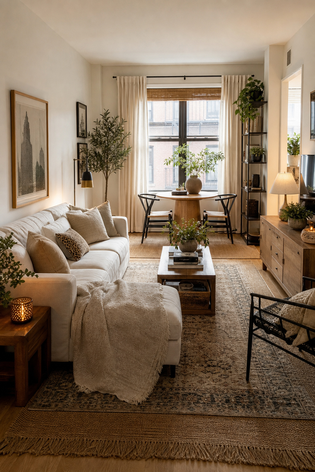 Layer Rugs To Define Zones