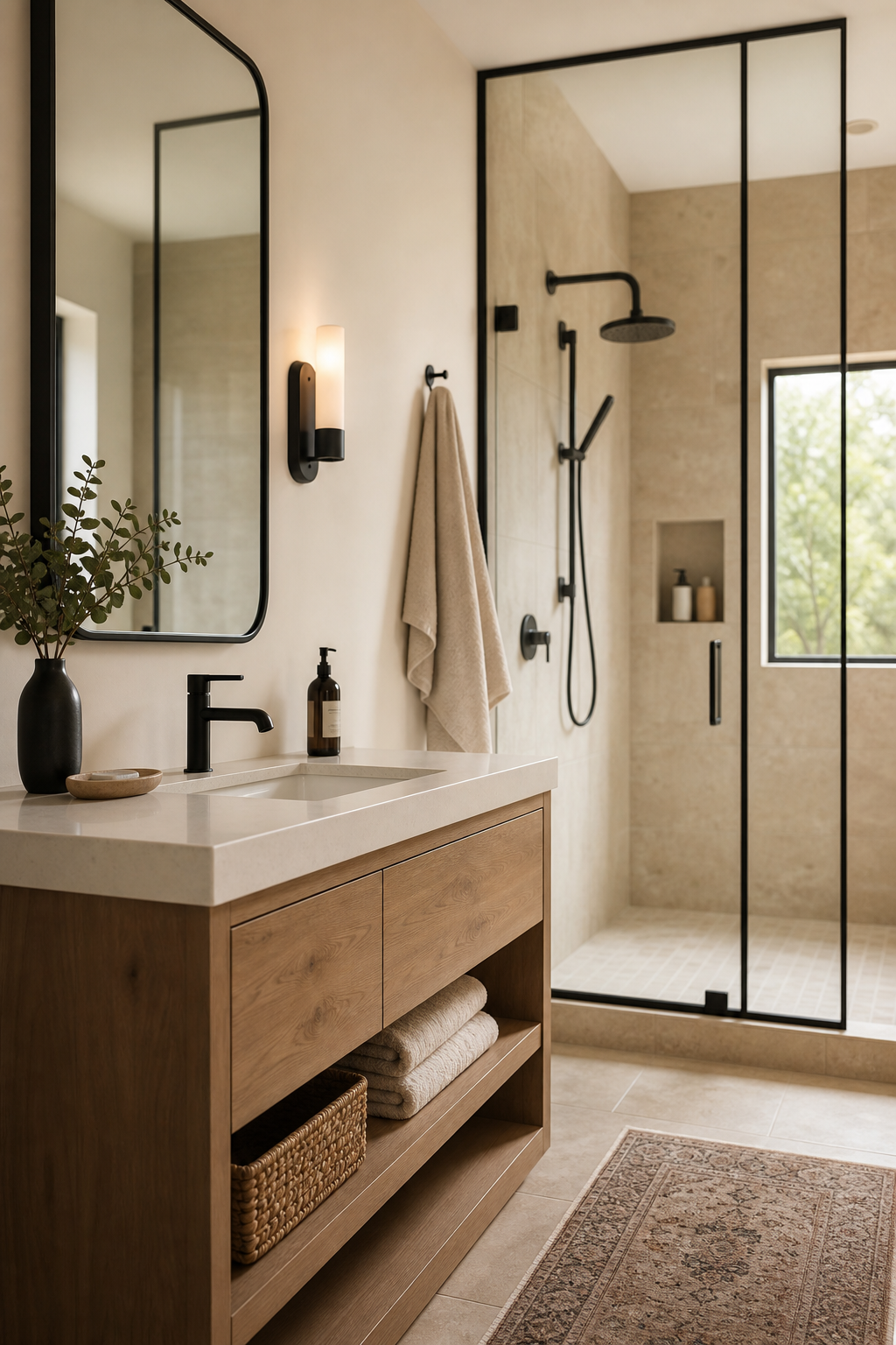 Use Matte Black As A Slim Accent