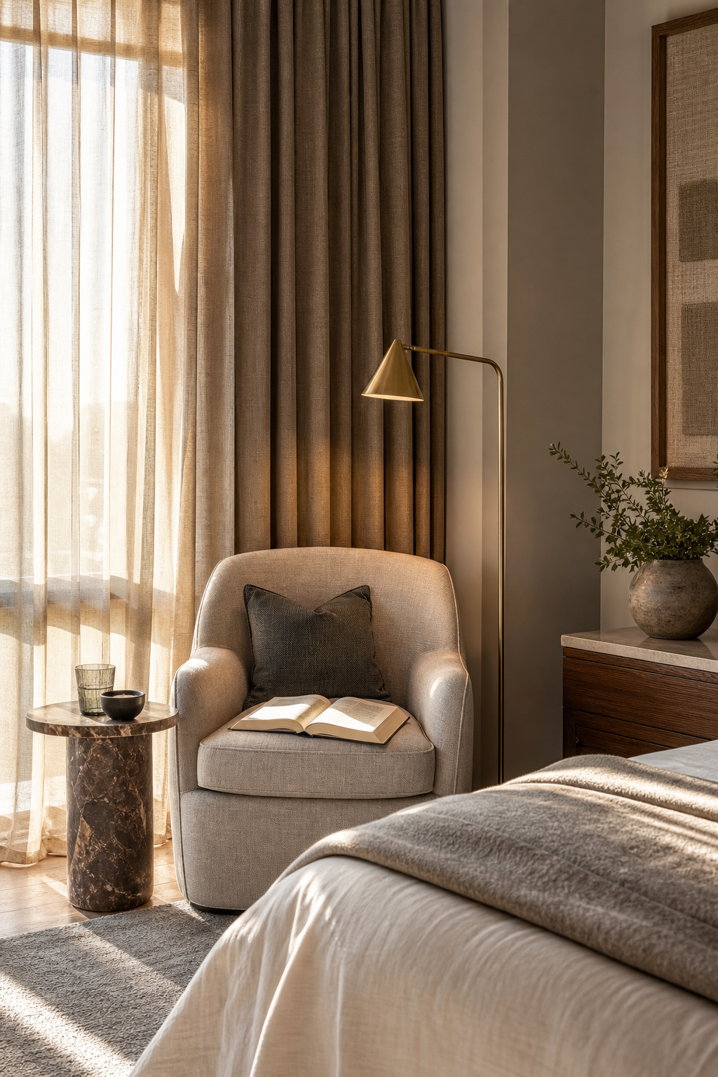 Add A Quiet Reading Chair for Chill Room Aesthetic To Inspire Your Next Home Refresh