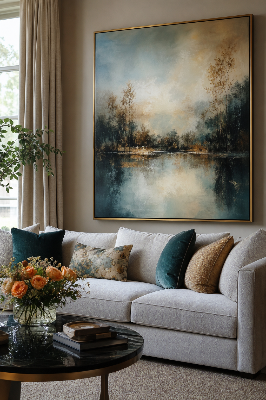 Use Art As The Emotional Center