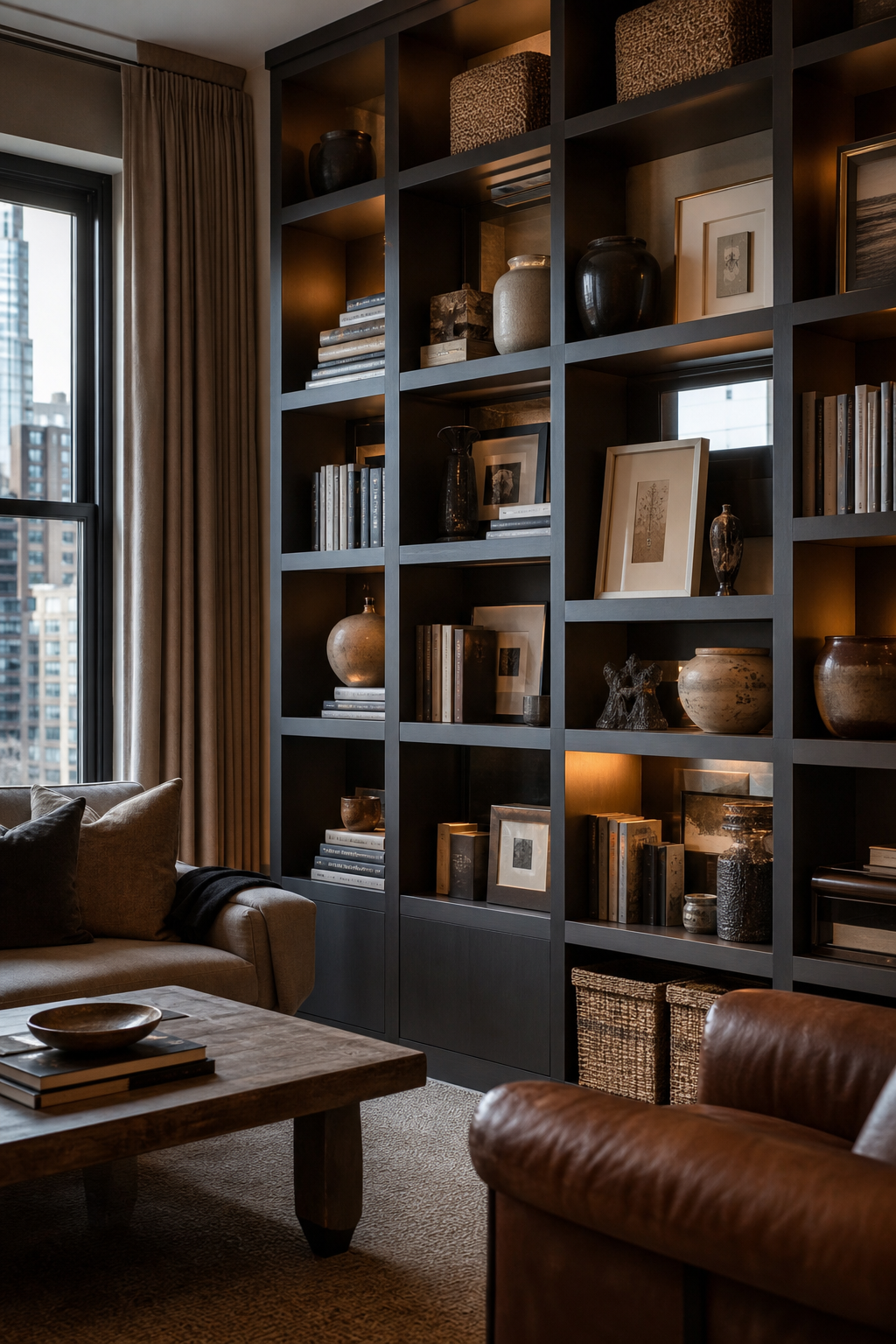 Add A Bookcase That Works Like Architecture