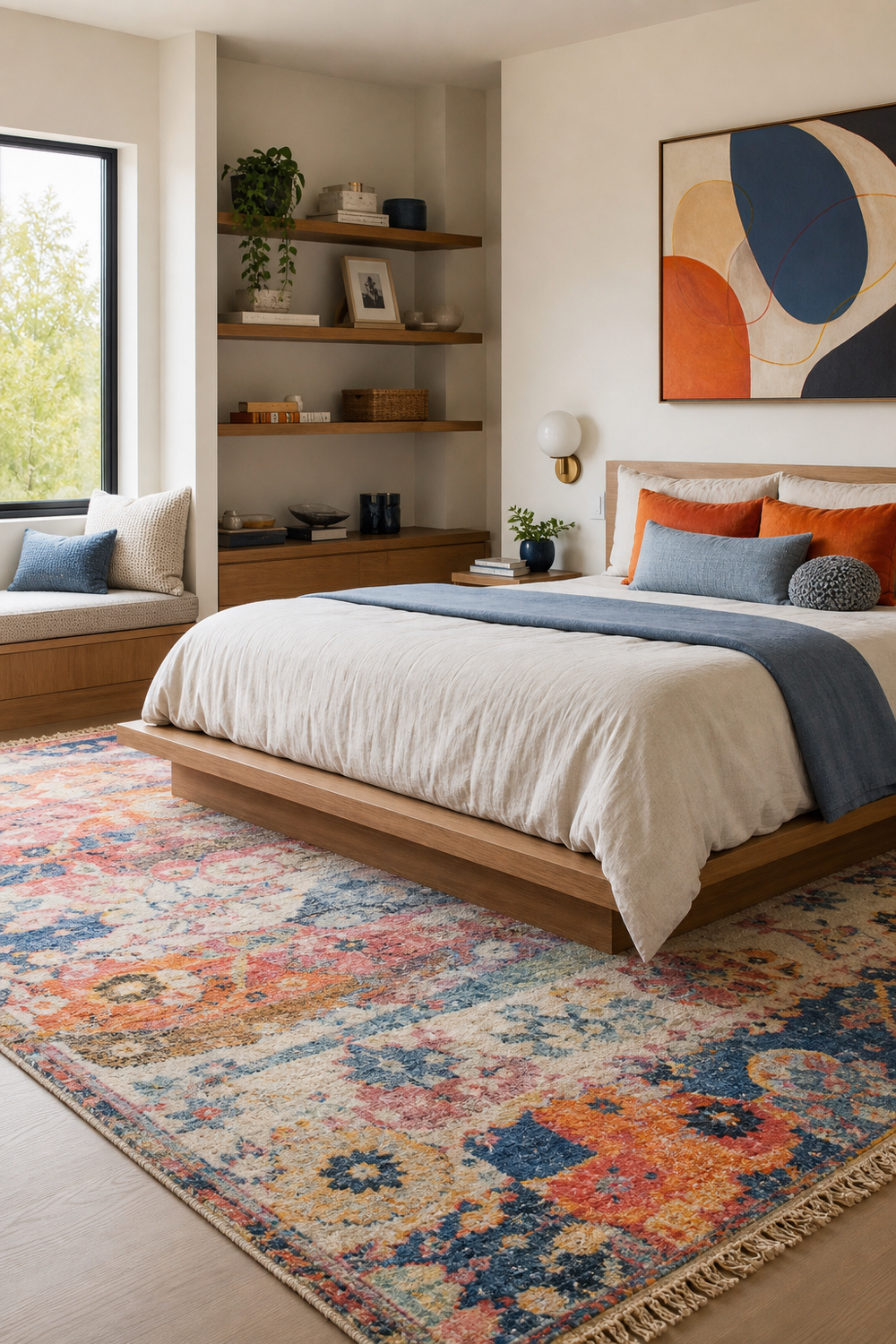 Layer A Colorful Rug for Teen Room Ideas To Inspire Your Next Home Refresh