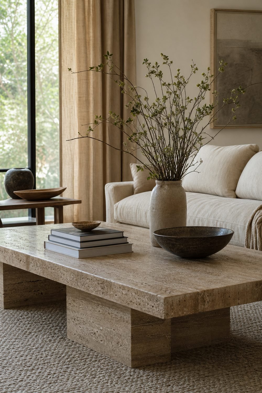 Balance A Sectional With Round Shapes for L Shape Sofa Living Room Ideas For A Cozy Designer Look