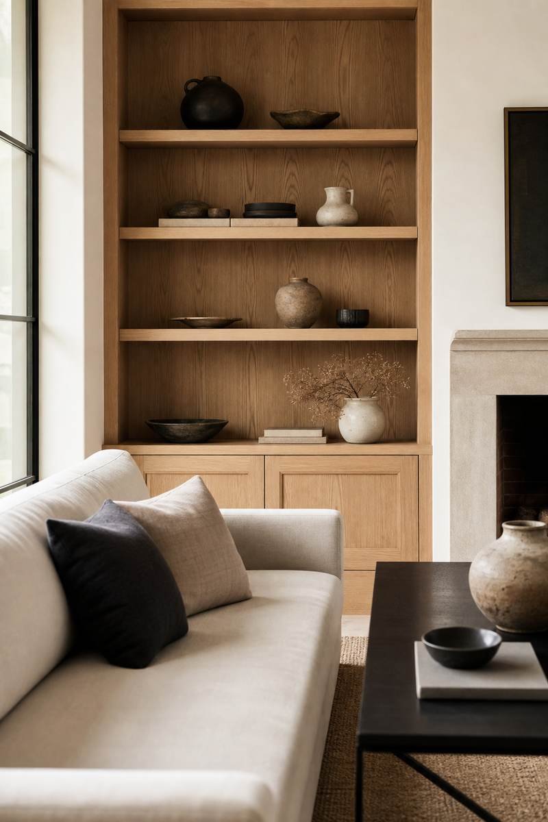 Balance A Sectional With Round Shapes for L Shaped Sofa Designs To Anchor A Stylish Living Room