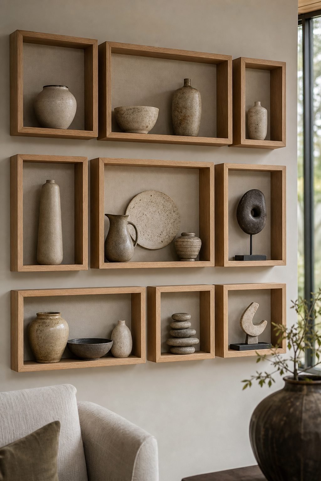 Create Depth With Shadow Boxes for Wall Decor To Give Blank Walls More Personality