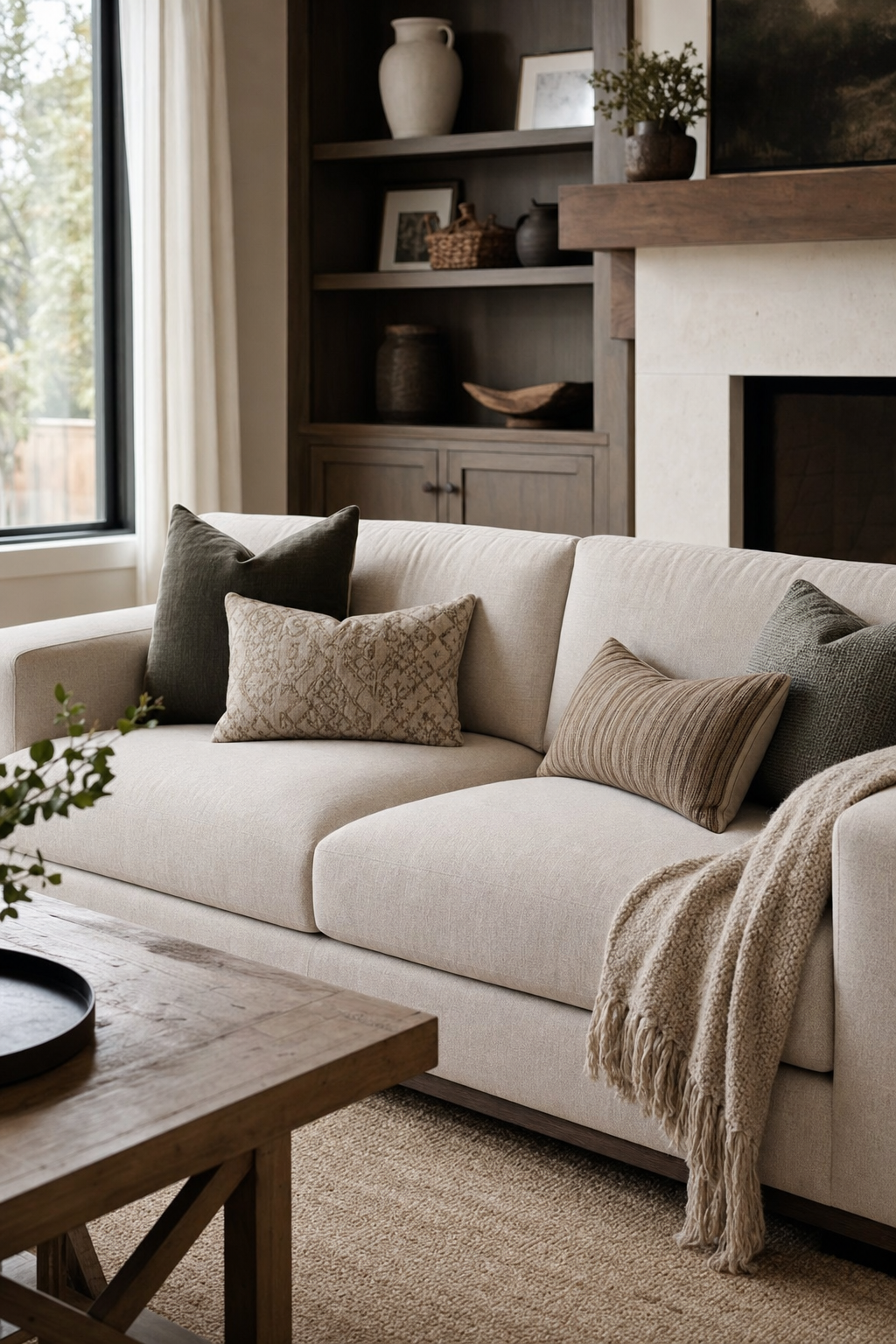 Choose Performance Fabric That Still Looks Soft for Trending Sofa Designs To Anchor A Stylish Living Room