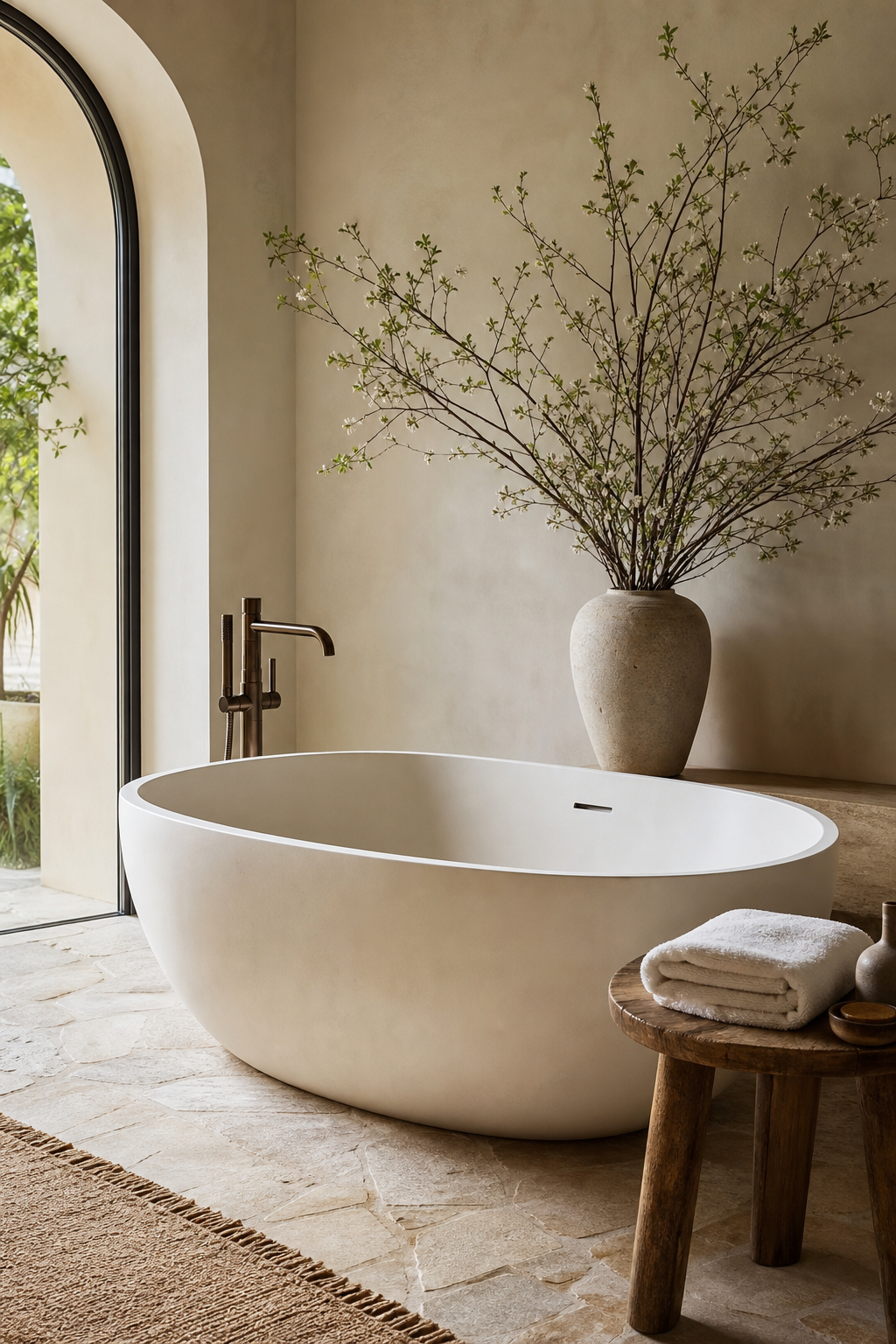 Bring In A Freestanding Soaking Tub