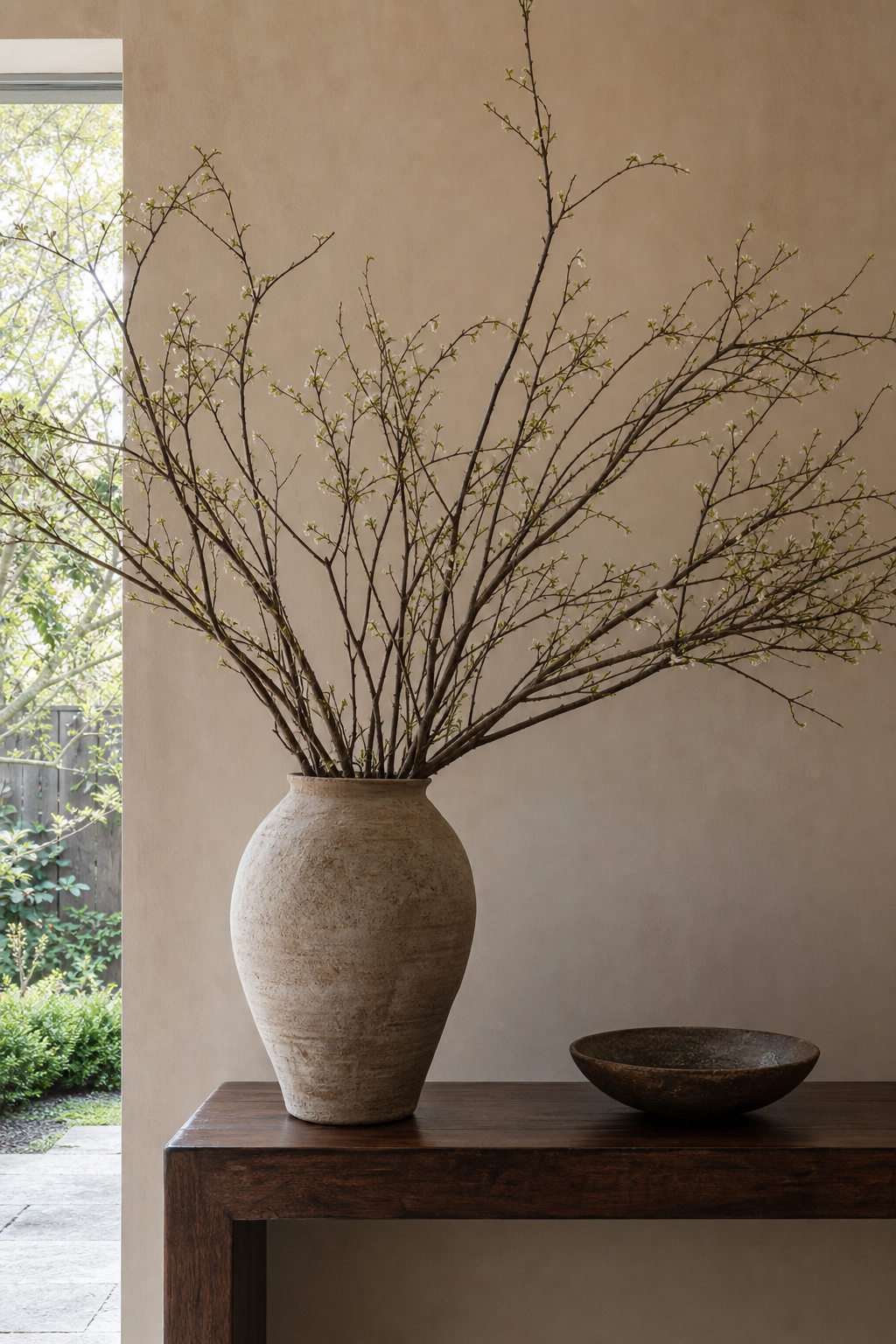 make a branch arrangement for DIY home decor