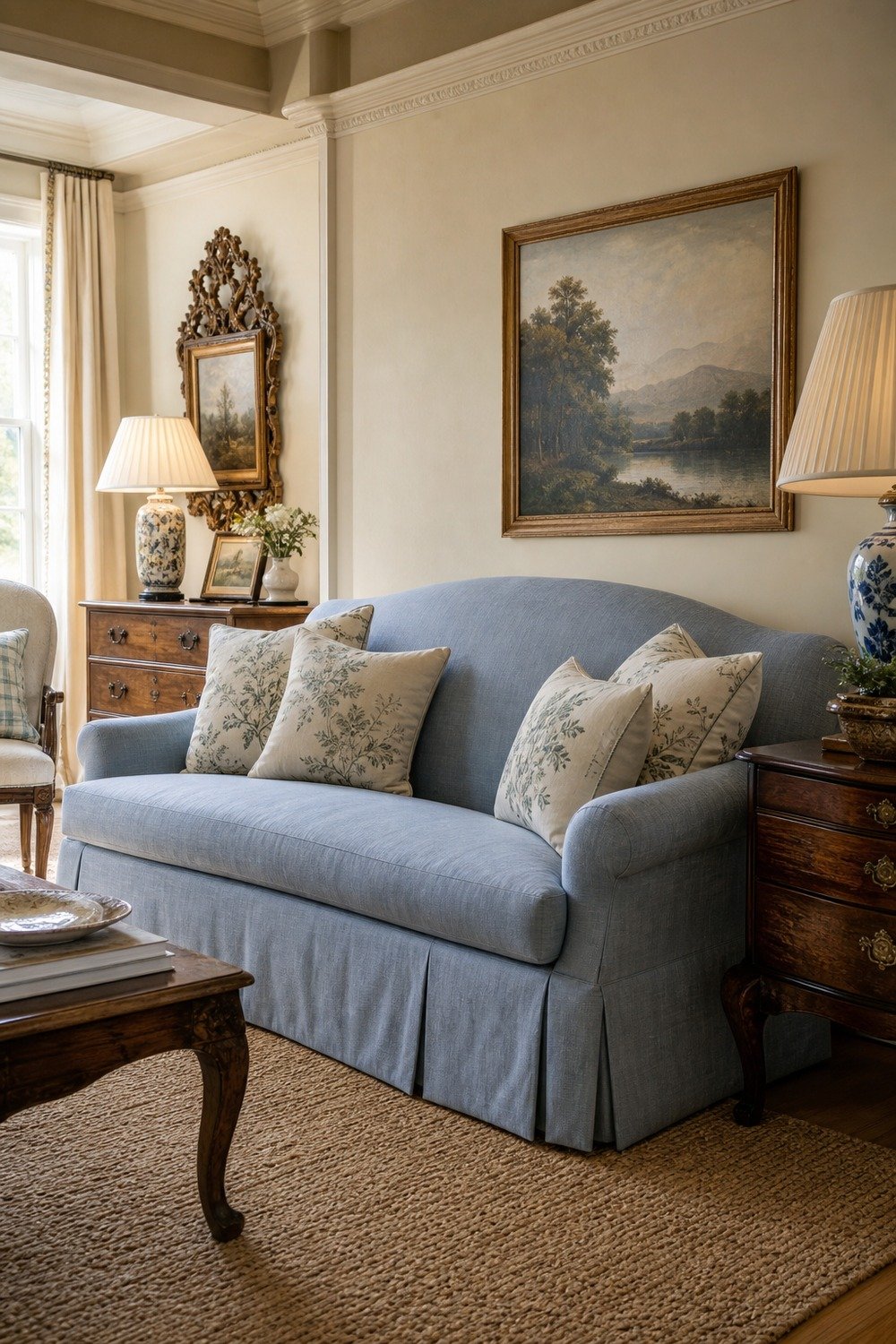 Camelback Sofa With Skirt for premium sofa ideas