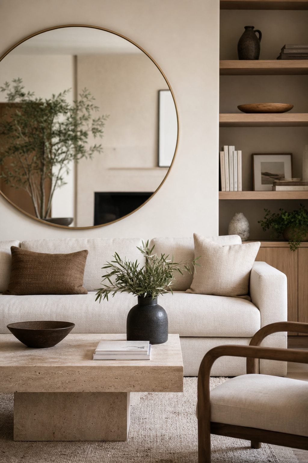 Use A Mirror As Wall Decor for Wall Decor To Give Blank Walls More Personality