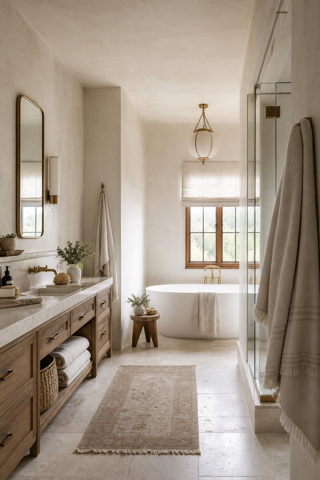 Layer White With Cream And Taupe