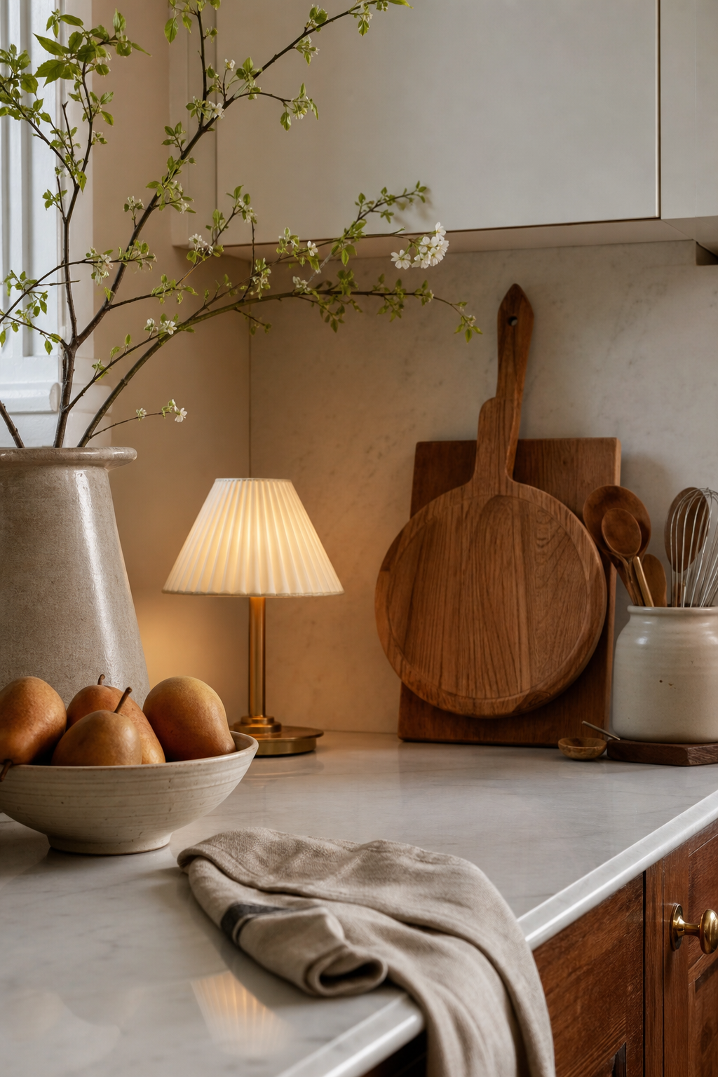 Soften The Kitchen With Decor That Works