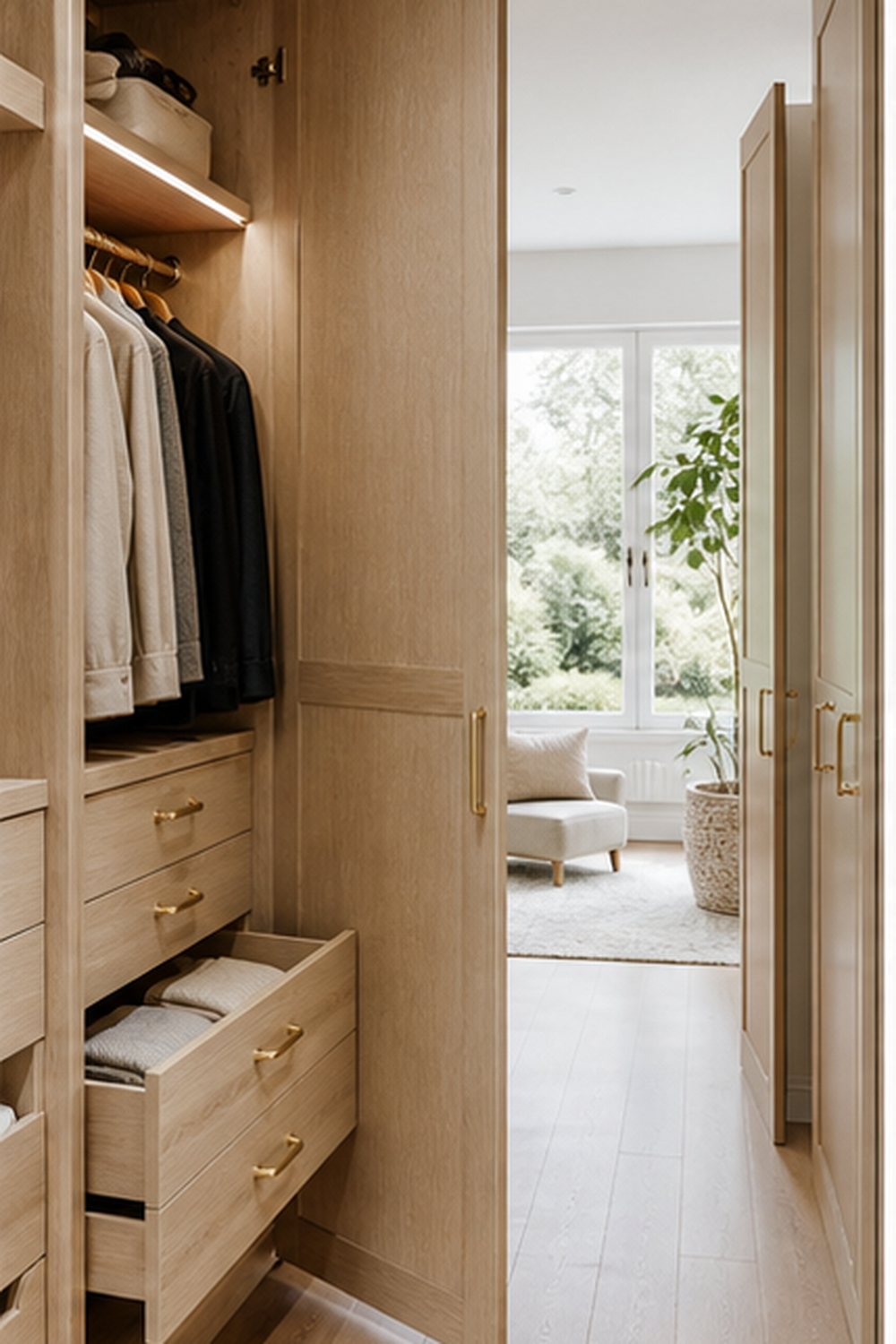 Door Swing Clearance for wardrobe measurement ideas