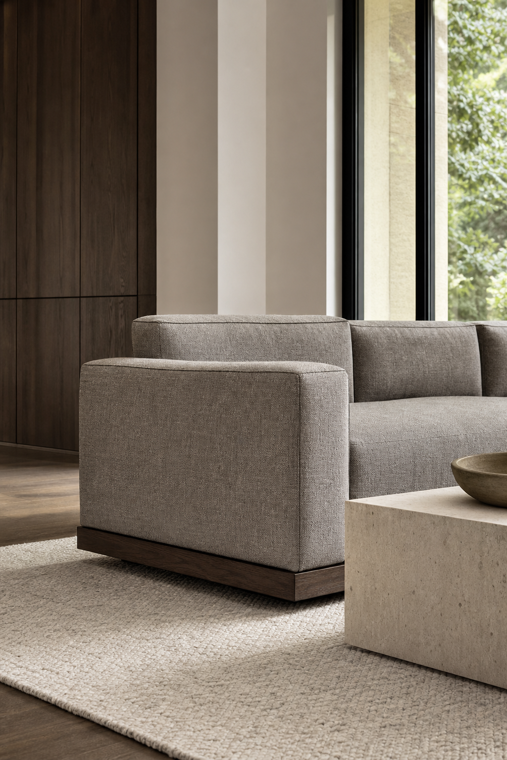 Modern sofa design idea with floating base sofa