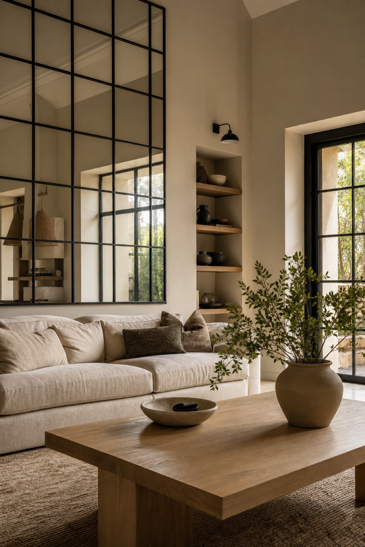 Try A Grid Mirror For Architecture for Mirror Design Wall Ideas That Brighten And Elevate Any Room