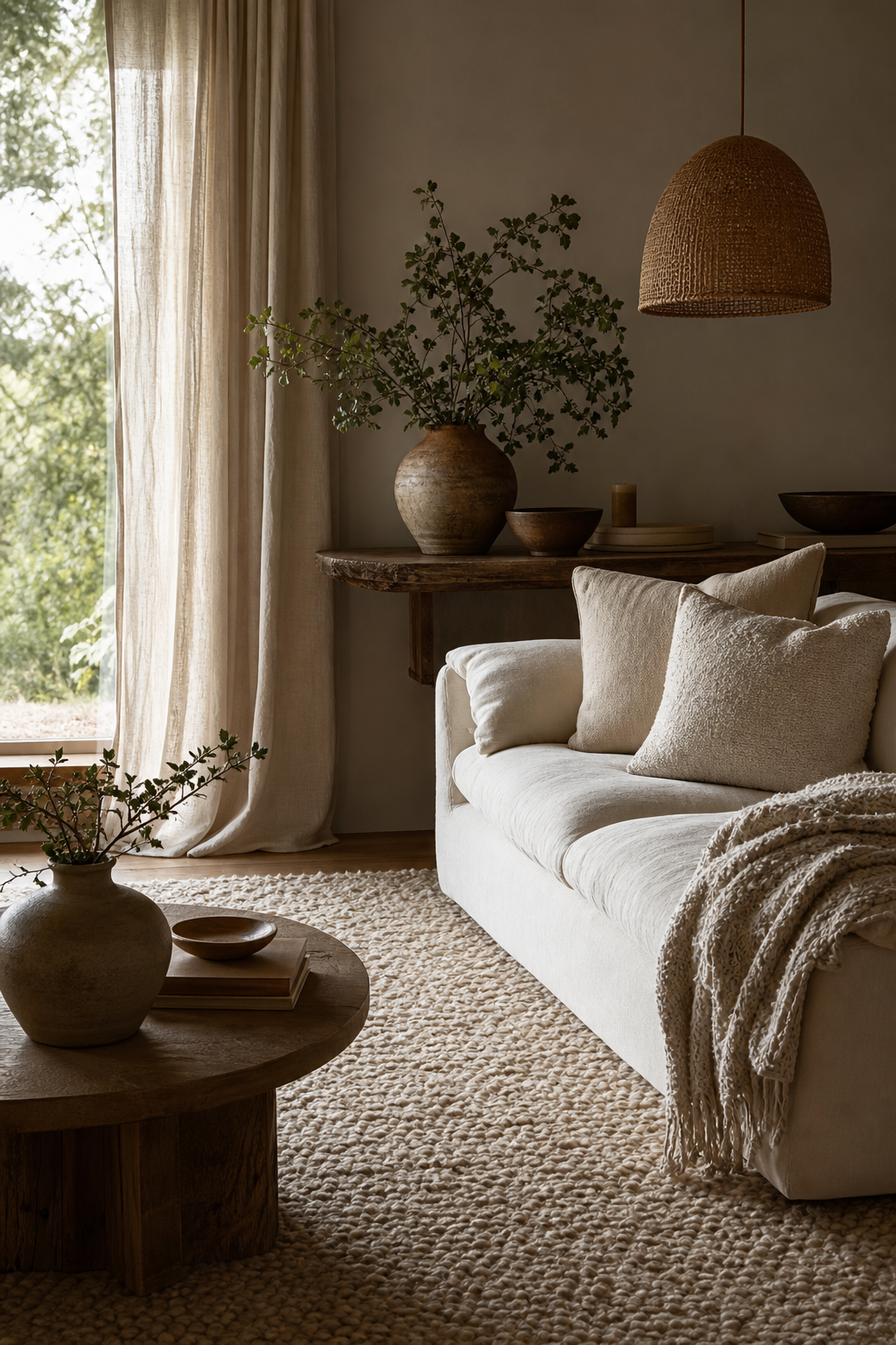 Soften Hard Rooms With Texture