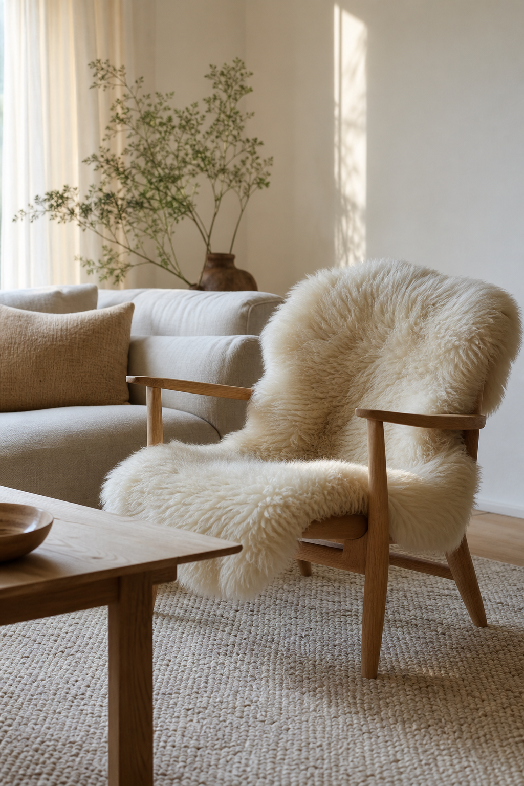 Add Sheepskin Texture Thoughtfully