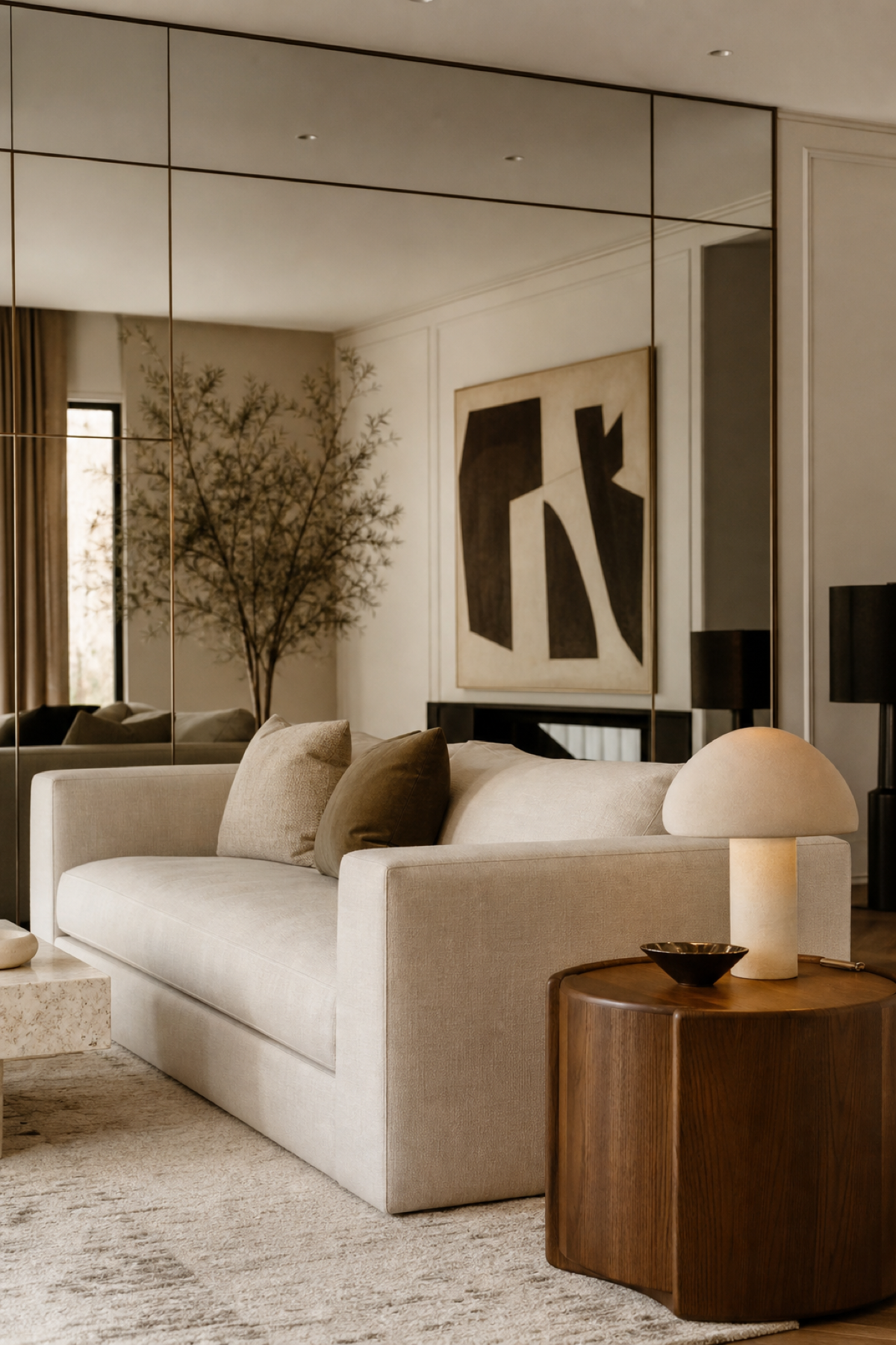 Place A Mirror Opposite Art for Mirror Design Wall Ideas That Brighten And Elevate Any Room