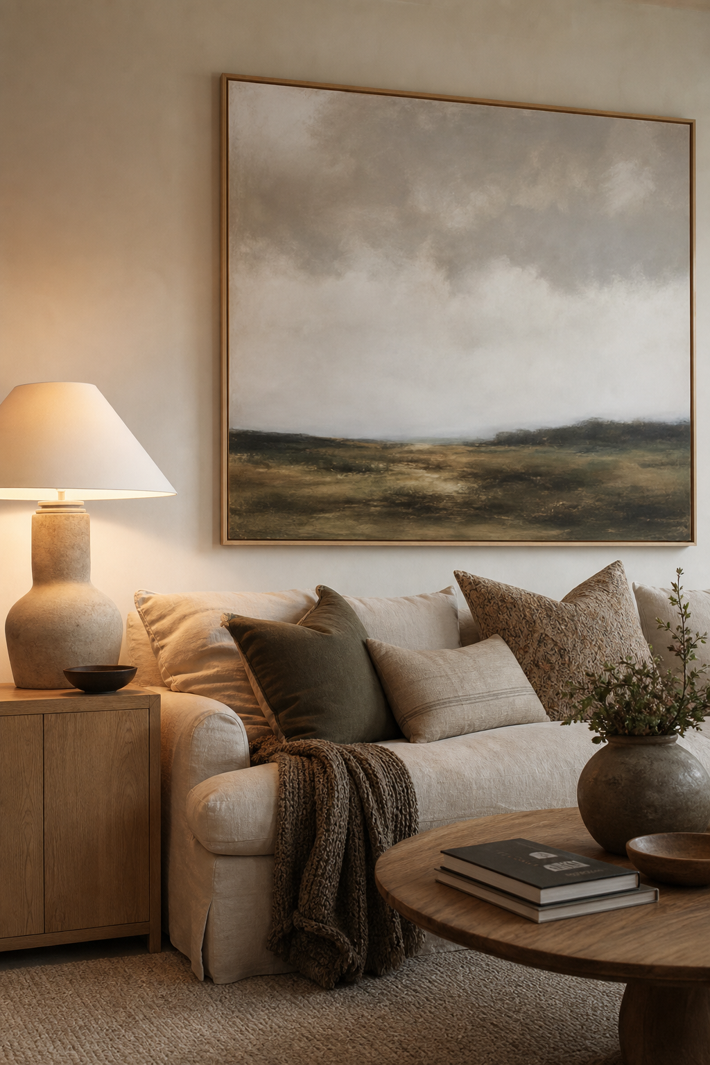 Add One Oversized Piece Of Art