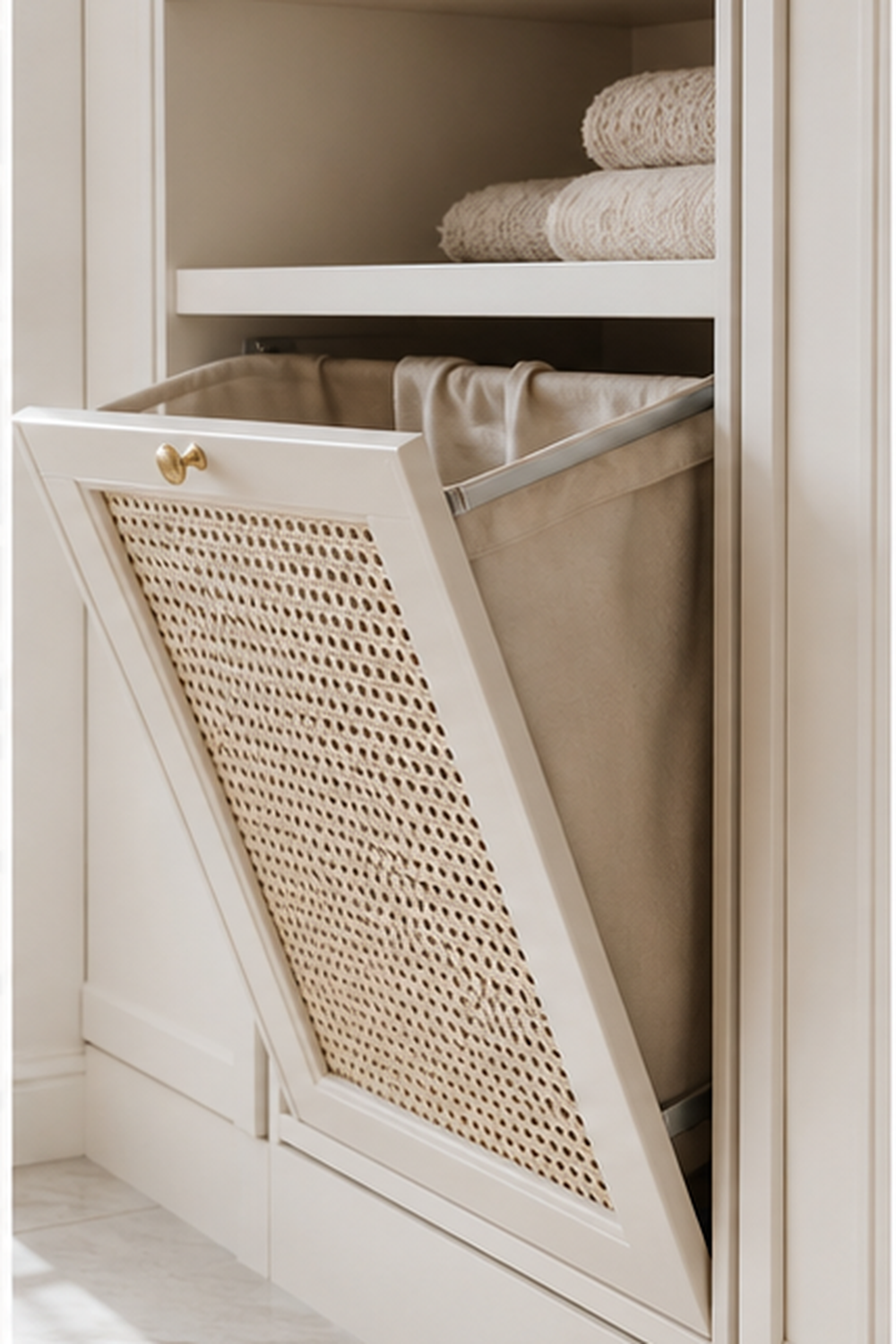 Hamper Cabinet Size for wardrobe measurement ideas