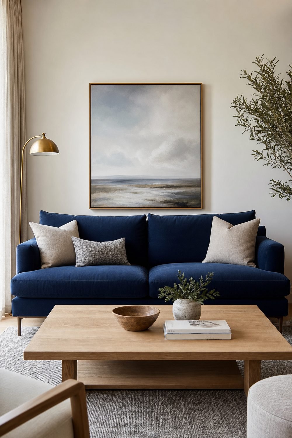 Soften A Leather Sofa With Textiles for Sofa Ideas To Anchor A Stylish Living Room