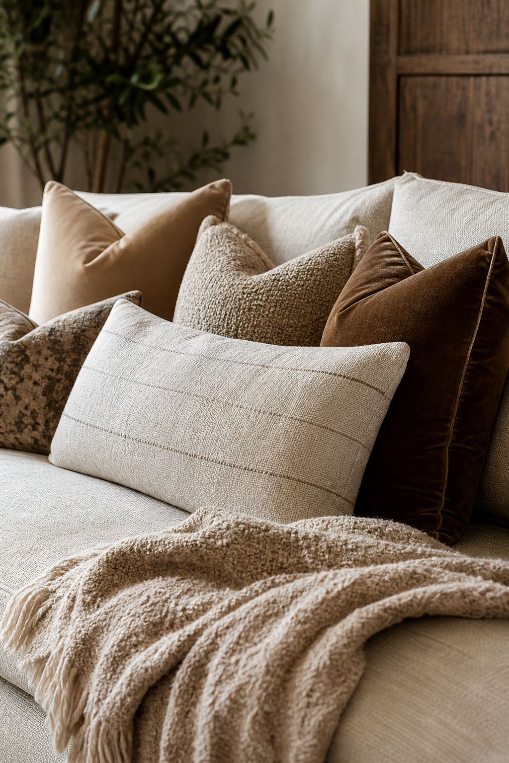 Layer Pillows With Different Scales