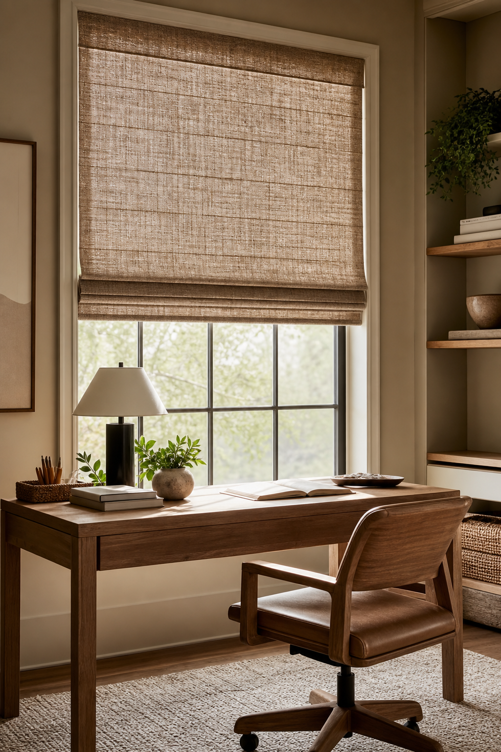 Choose Linen Or Woven Window Shades