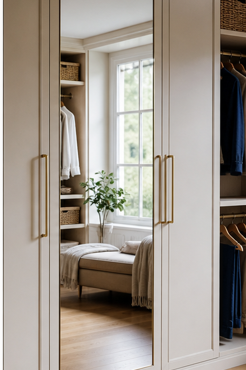 Mirror Height Placement for wardrobe measurement ideas